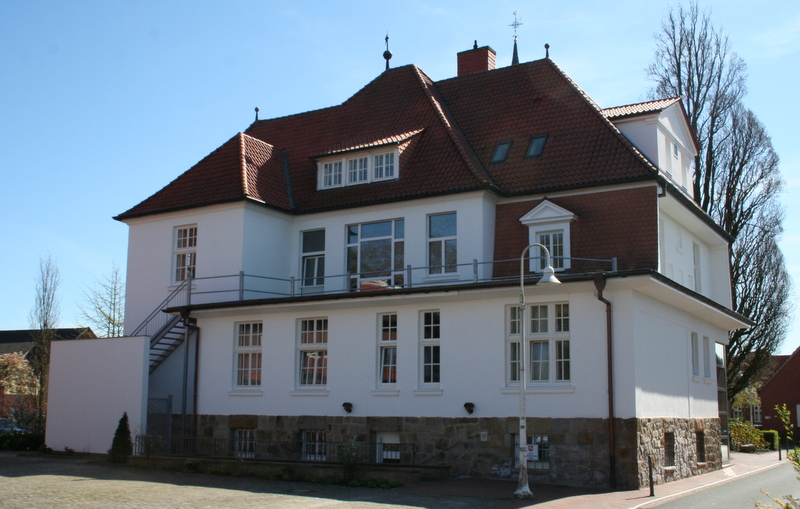 Rathaus Essen – Ansicht Fluchttreppe